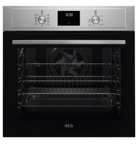 AEG BEX33501EM
Built-In Electric Single Oven, Stainless Steel, A Rated