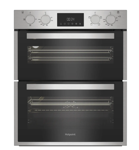 Hotpoint DUH12D1IX Built Under Double Oven