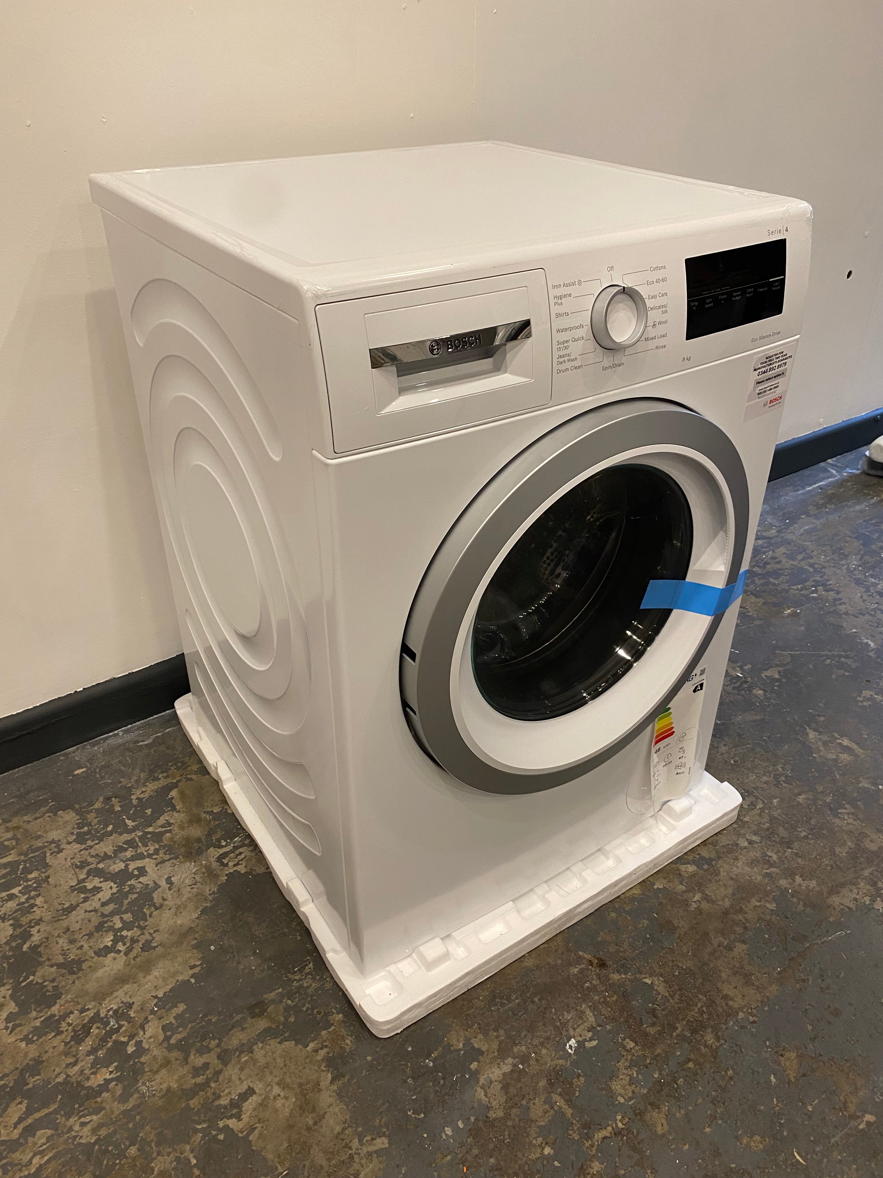 BOSCH Series 4 WAN28258GB 1400 Spin 8kg Washing Machine - White