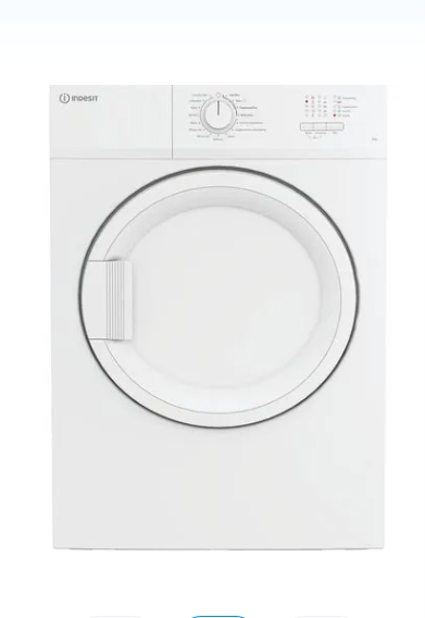 Indesit vented 8kg vented dryer CYDA81WWGLUK
